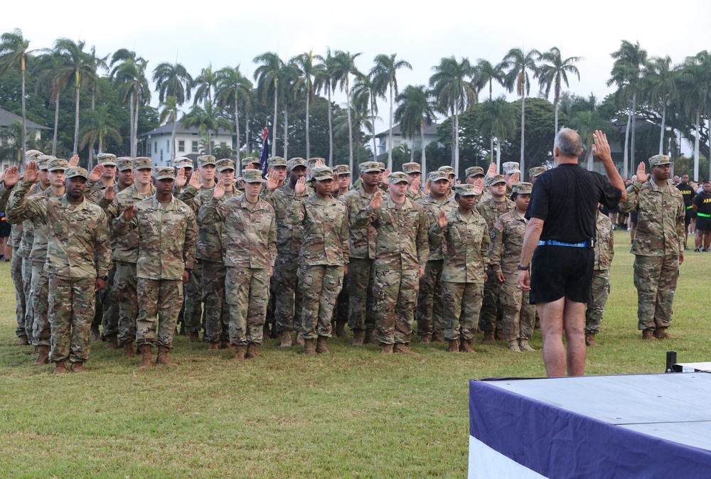 USARPAC kicks off Army birthday commemoration with fun run, wellness fair