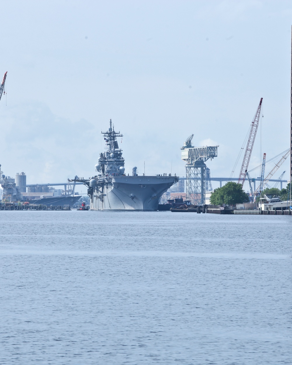 On Short Notice MARMC Delivers USS Wasp Back To The Fleet