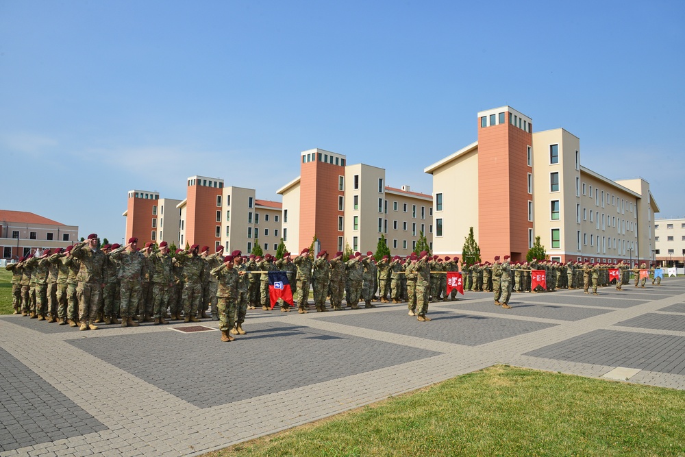 54th Brigade Engineer Battalion, 173rd Airborne Brigade, Change of Command Ceremony.