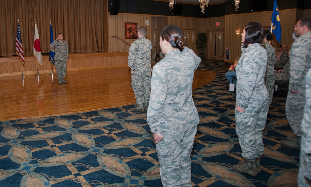 Medical Operations Squadron Change of Command Ceremony