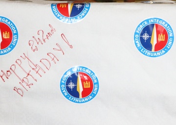 U.S. Army celebrates birthday celebration during Exercise Saber Strike 17