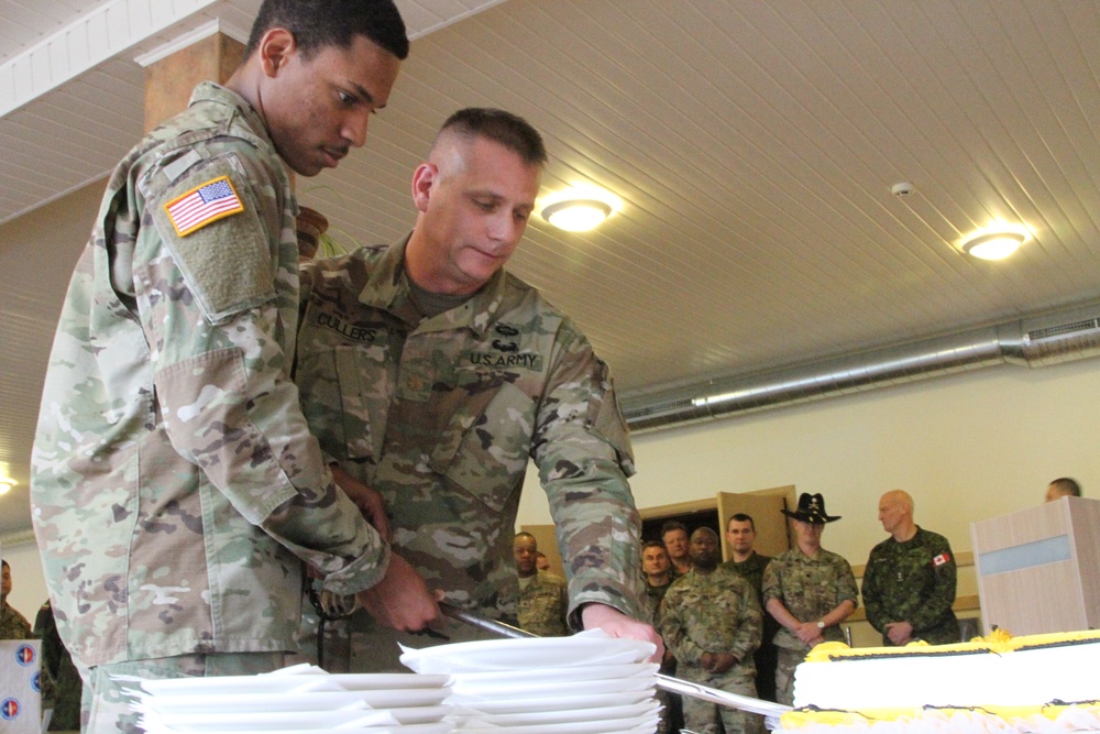 U.S. Army celebrates birthday during Exercise Saber Strike 17