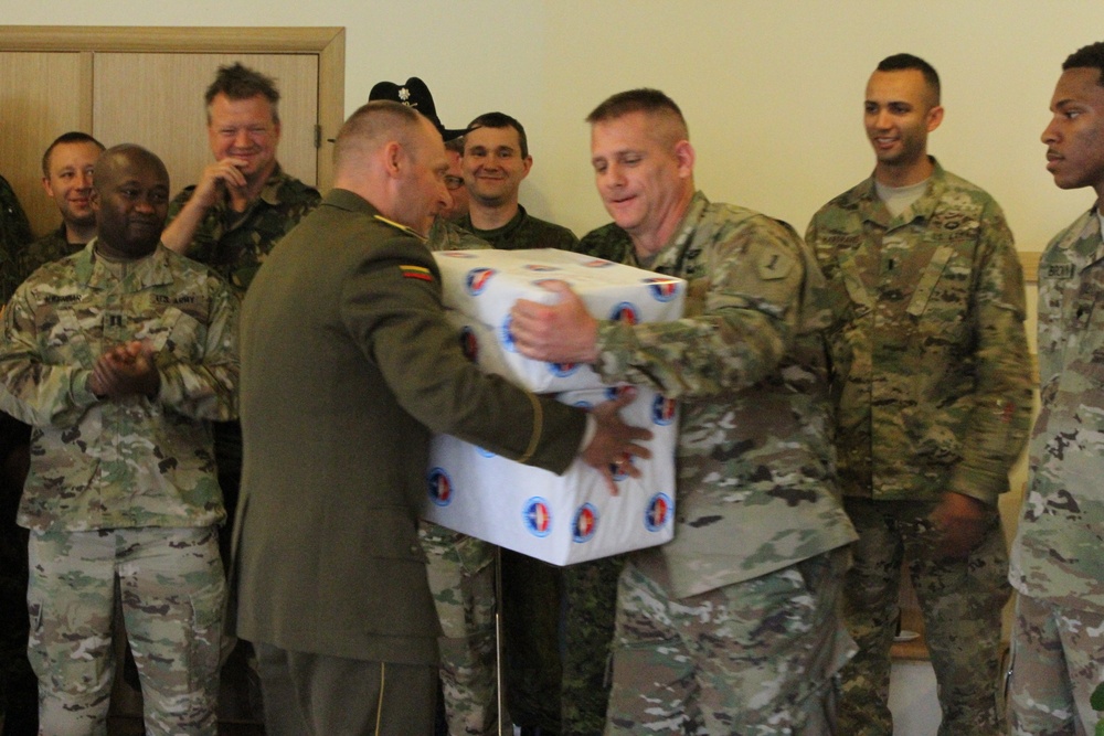 U.S. Army celebrates birthday during Exercise Saber Strike 17