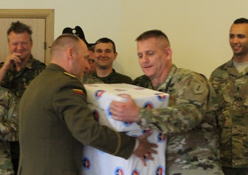 U.S. Army celebrates birthday during Exercise Saber Strike 17