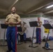 Marine Corps Band New Orleans performs in Times Square Subway Station