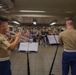 Marine Corps Band New Orleans performs in NYC subway station