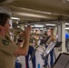 Marine Corps Band New Orleans performs in Times Square Subway Station