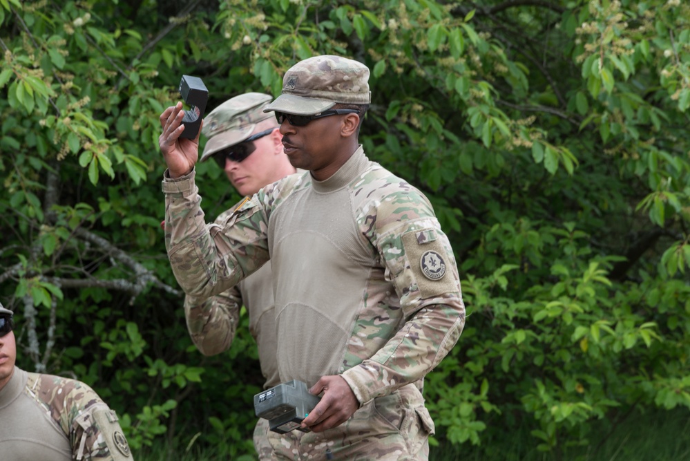 Battle Group Poland Mechanical Breach Training