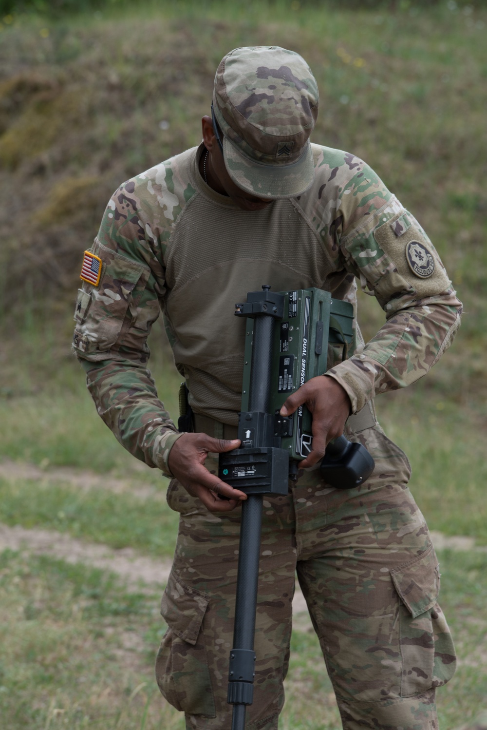 Battle Group Poland Mechanical Breach Training