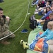 Maj. Gen. Malcolm B. Frost, hosts Twilight Tattoo