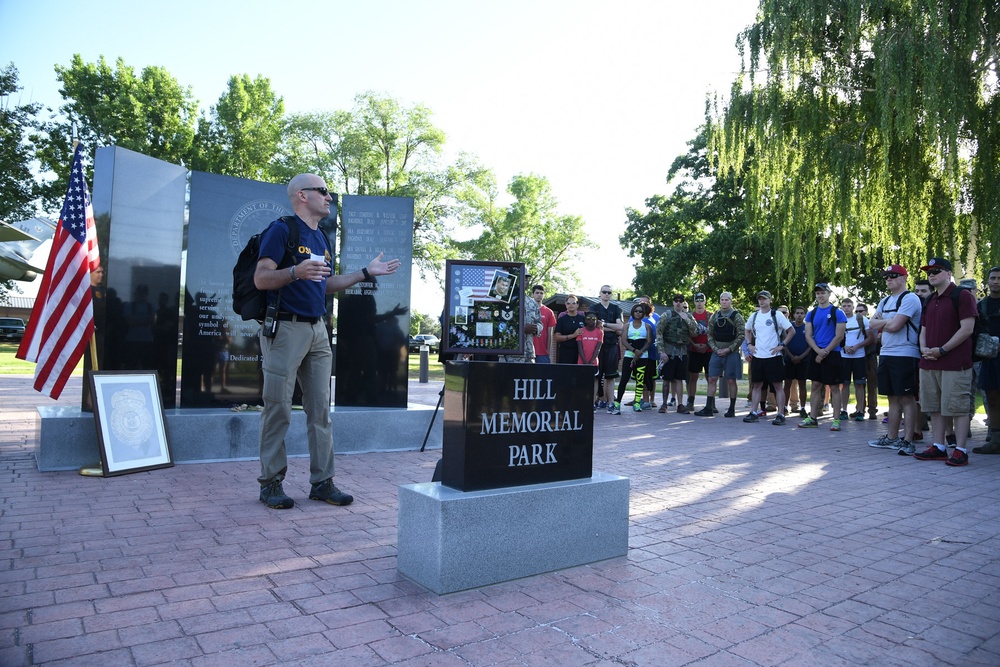 OSI detachment honors fallen agent