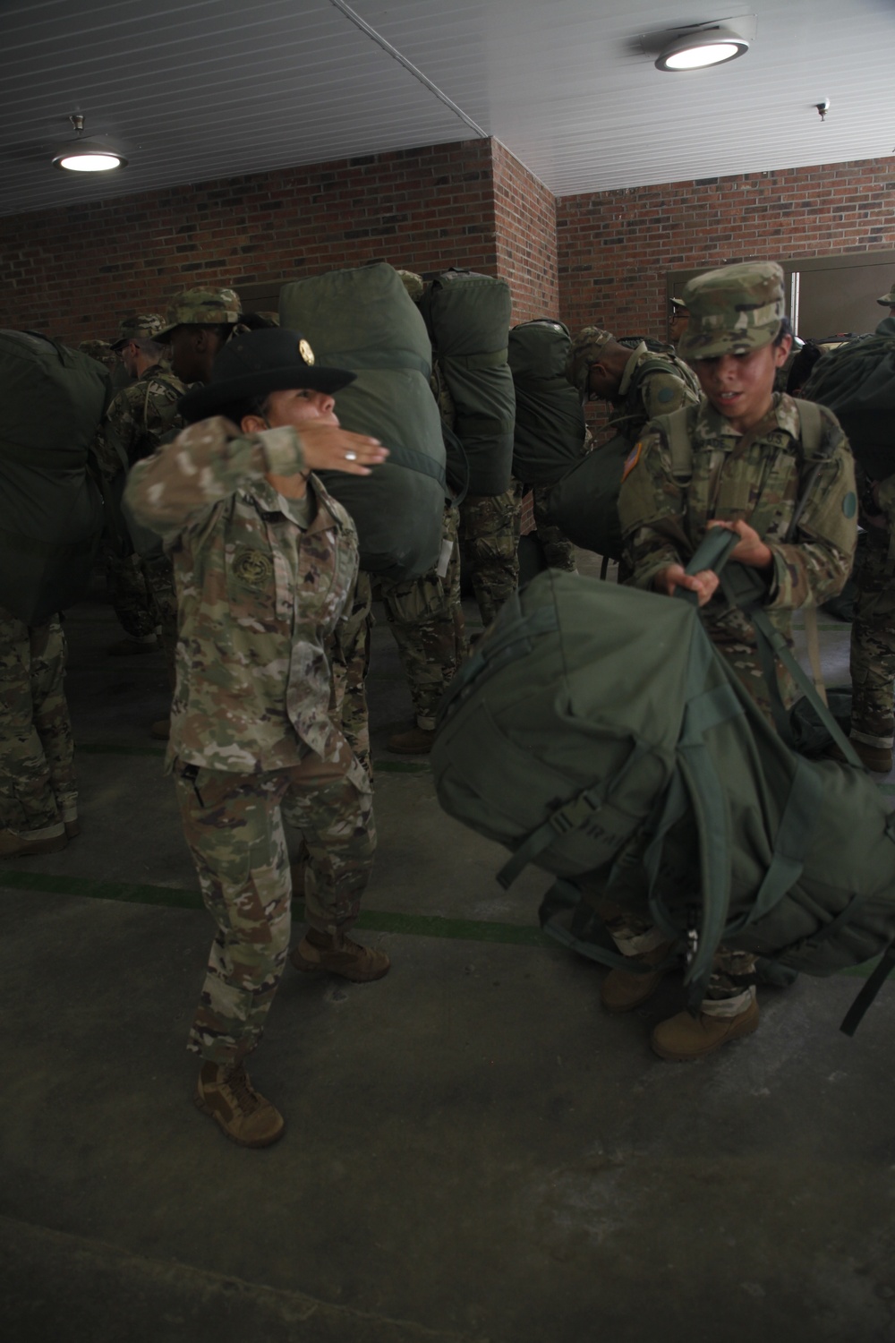 Reserve Drill Sergeants conduct AT