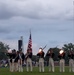 Maj. Gen. Malcolm B. Frost, hosts Twilight Tattoo