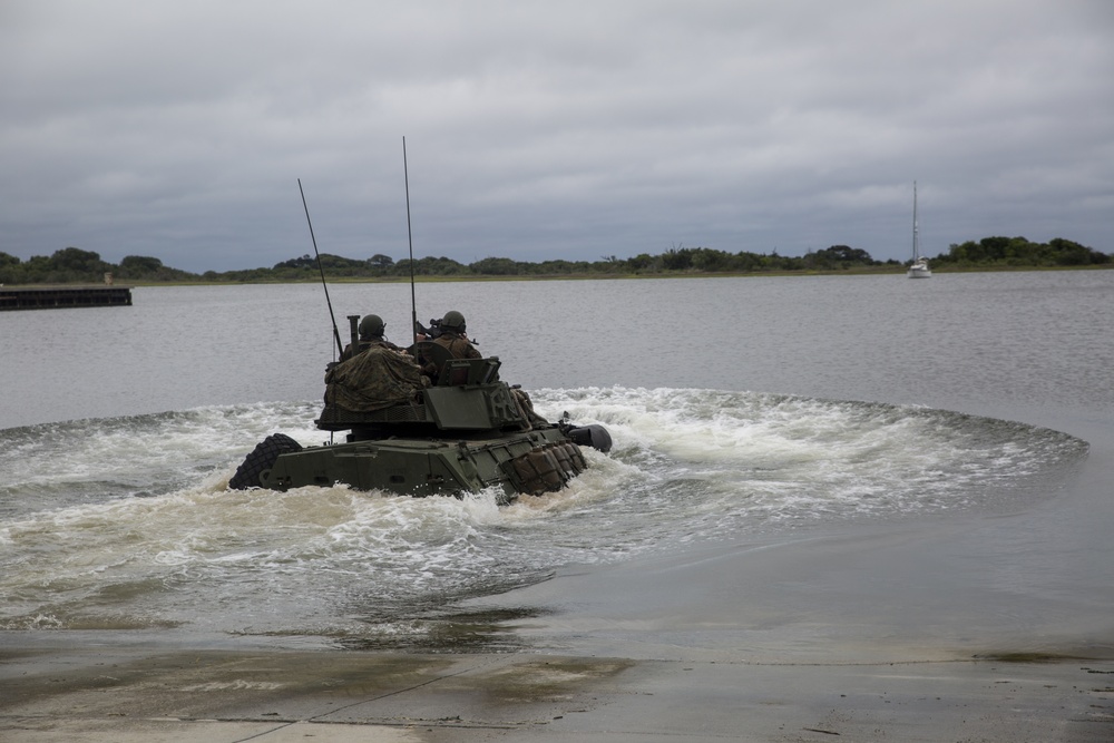 Sink or swim: Marines test their amphibious capabilities