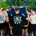 Farewell Run and Color's Casing Ceremony