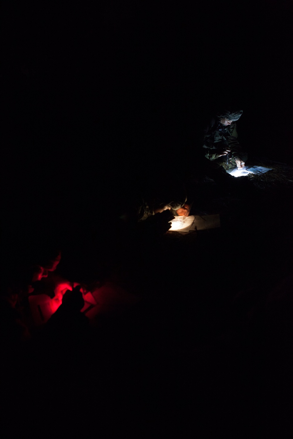 2017 U.S. Army Reserve Best Warrior Competition - Night Land Navigation Course