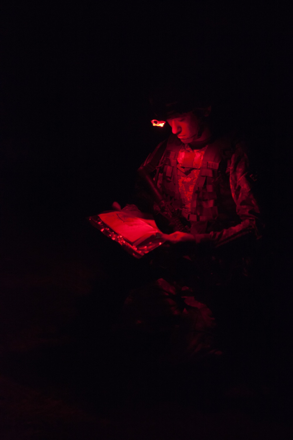 2017 U.S. Army Reserve Best Warrior Competition - Night Land Navigation Course