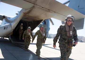 Australian Army leadership visits USS America