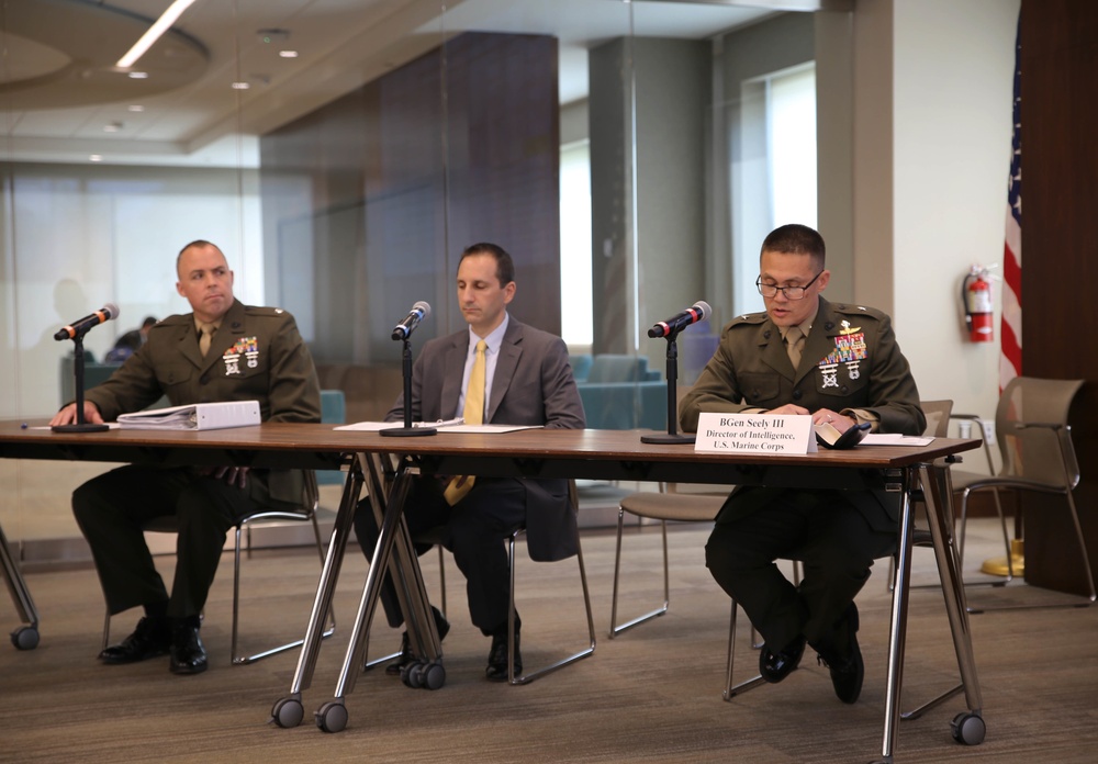 Brigadier Gen. Seely Speaks at DACOWITS Quarterly Meeting