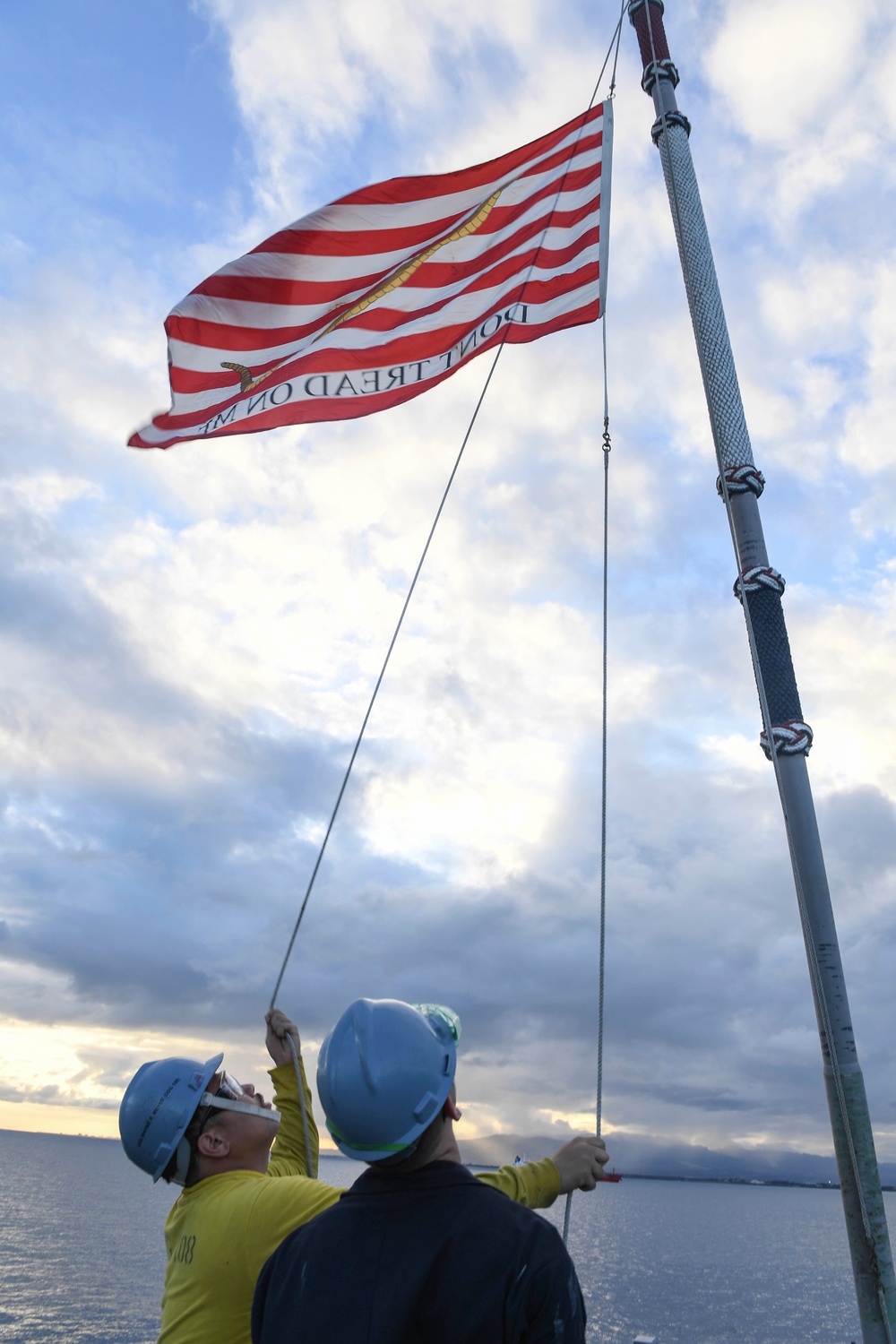 USS Wayne E. Meyer Conducts an Anchor Drop Test