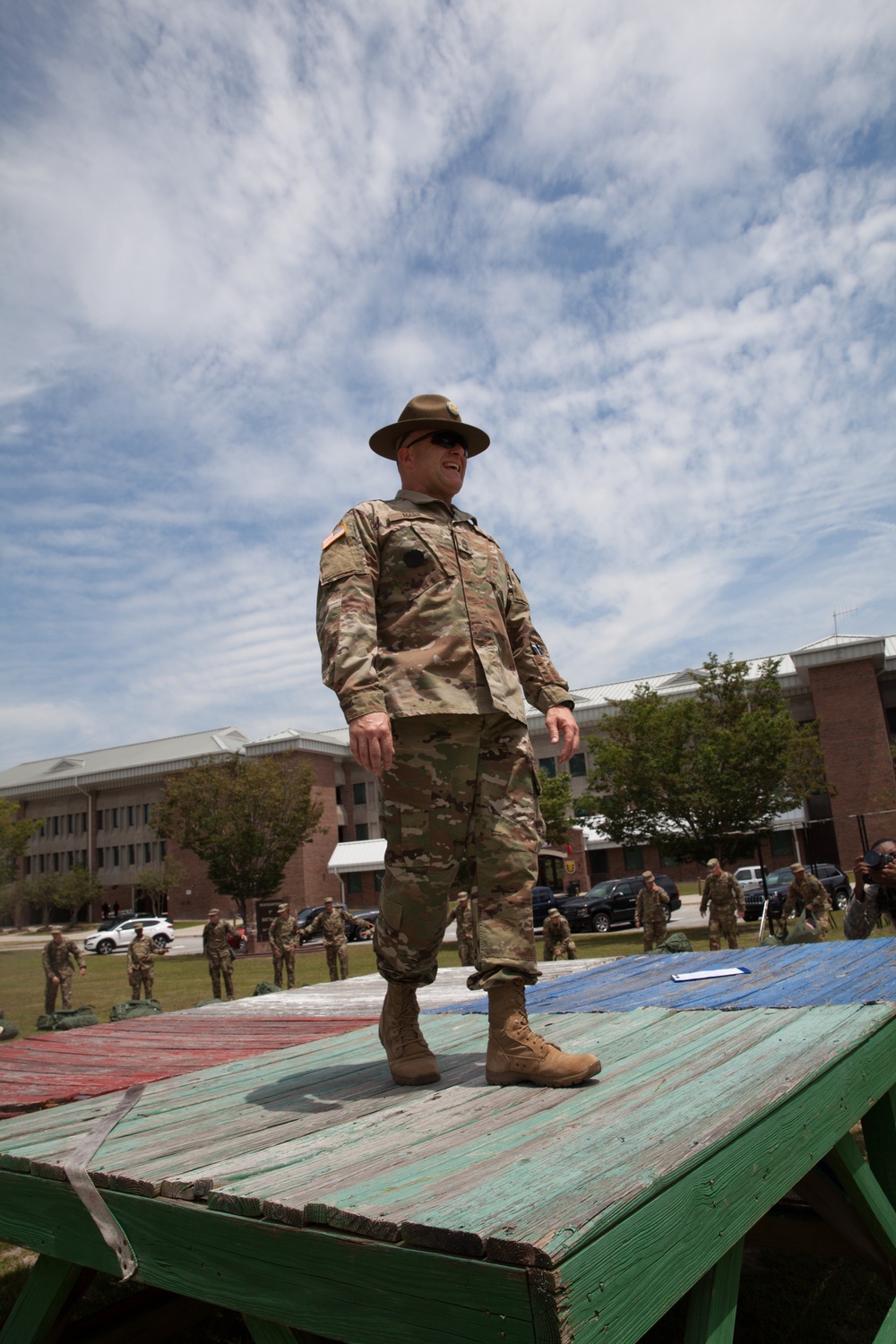 Reserve Drill Sergeants conduct AT