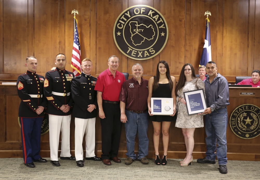Recruiting Station Houston Semper Fidelis All-American 2017