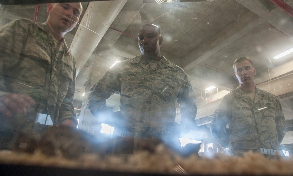 18th CMSAF visits 18th Wing