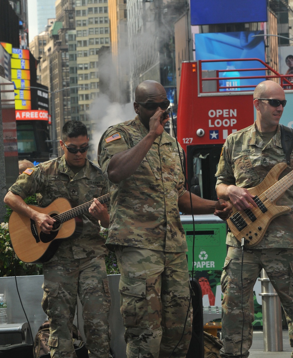 Army West Point Benny Havens Band rocks New York City for 242nd Army Birthday