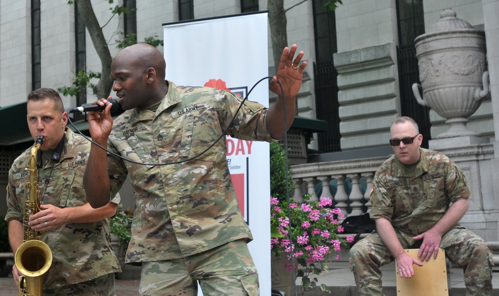 Army West Point Benny Havens Band rocks New York City for 242nd Army Birthday