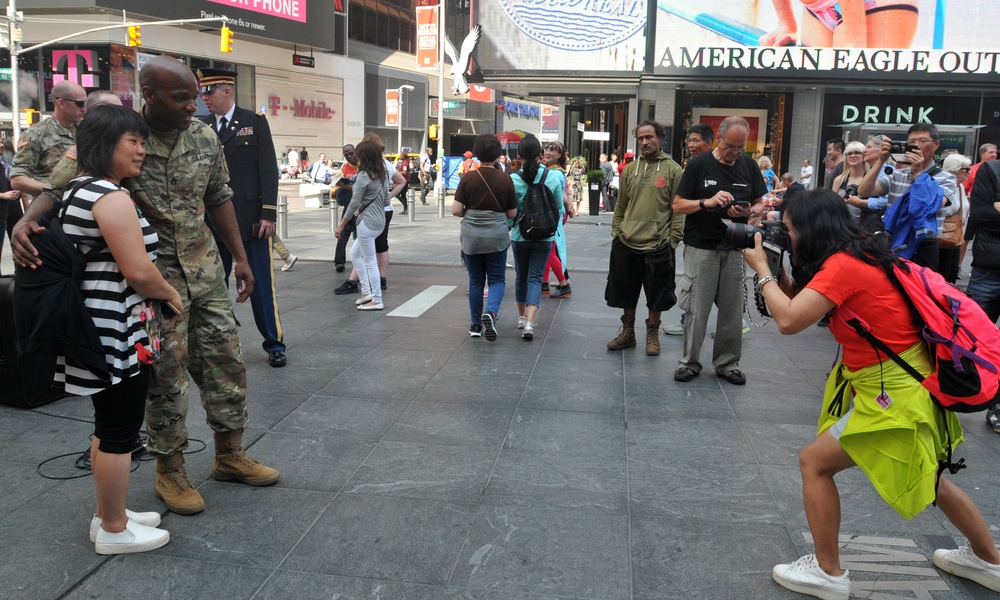 Army West Point Benny Havens Band rocks New York City for 242nd Army Birthday