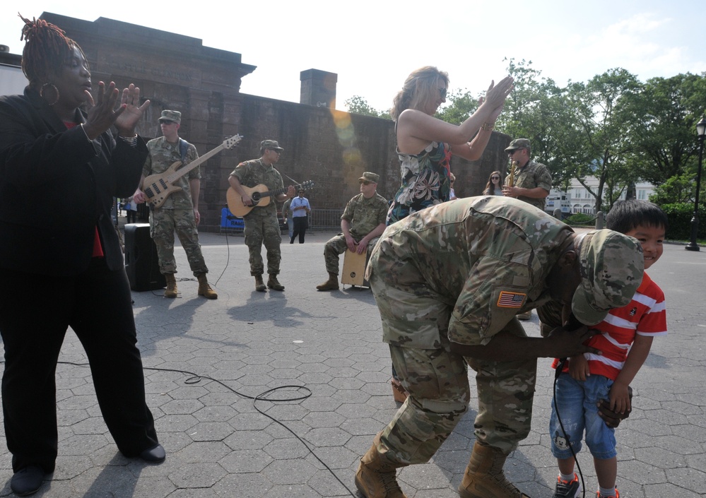 Army West Point Benny Havens Band rocks New York City for 242nd Army Birthday