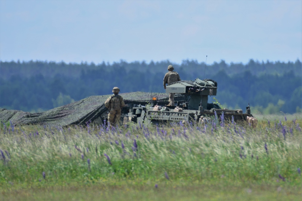 Battle Group Poland Overwatch Position