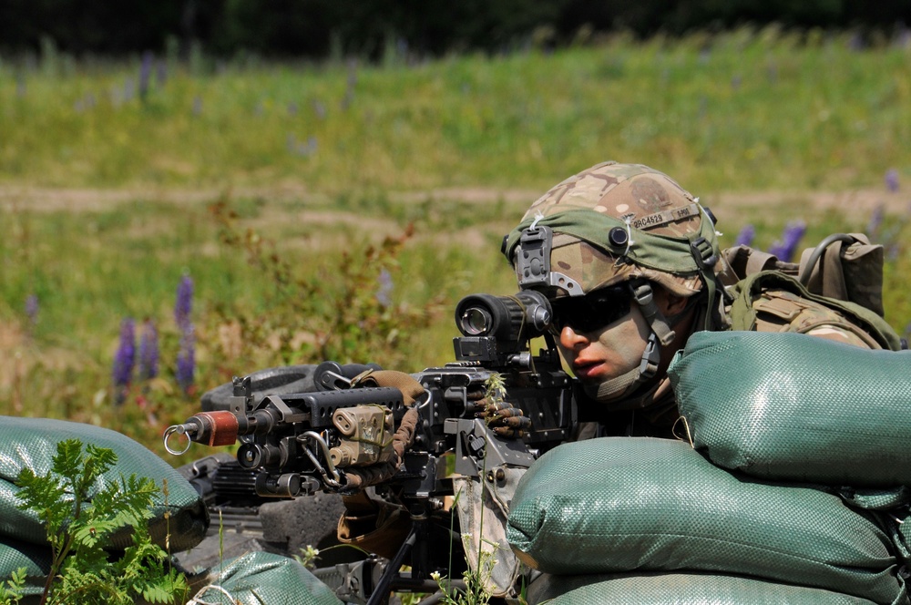Battle Group Poland Overwatch Position