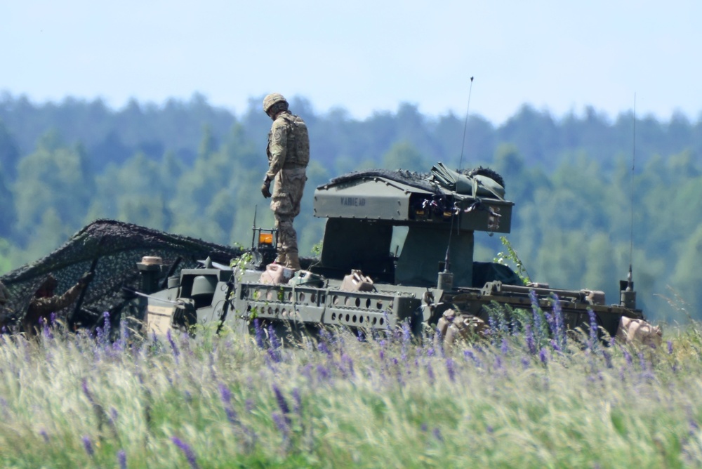 Battle Group Poland Overwatch Position