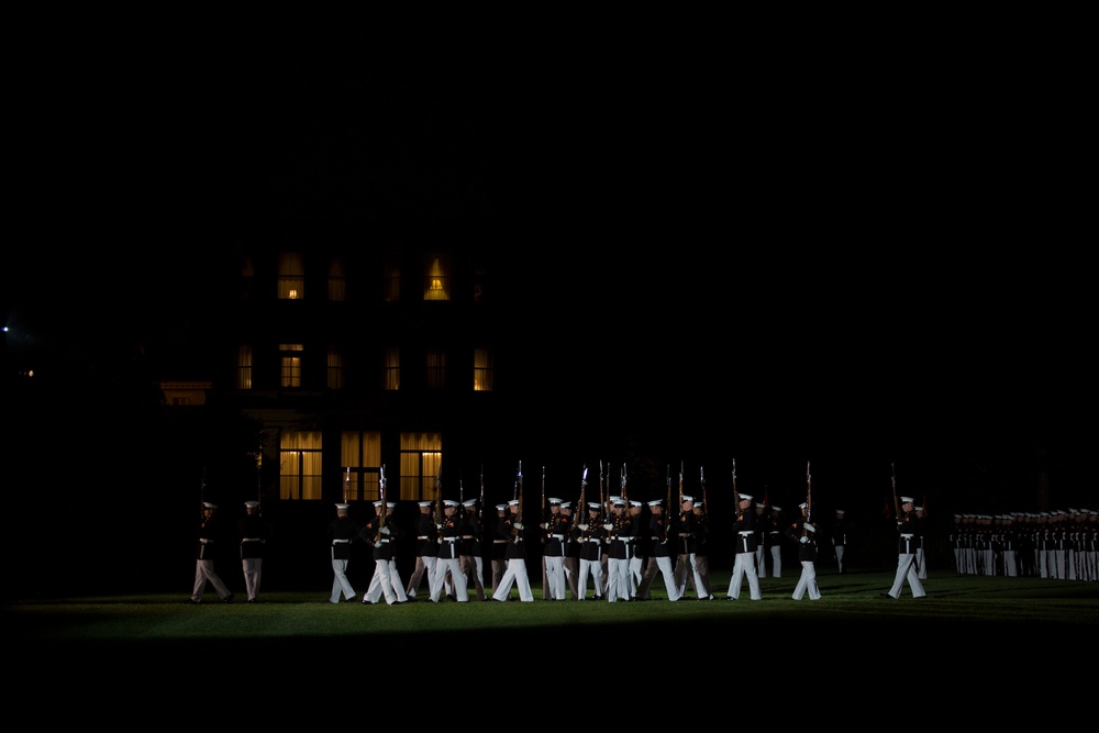 Marine Barracks Washington Evening Parade June 9, 2017