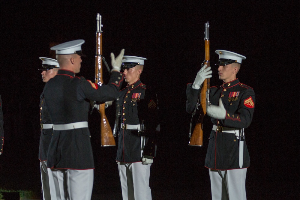 Marine Barracks Washington Evening Parade June 9, 2017