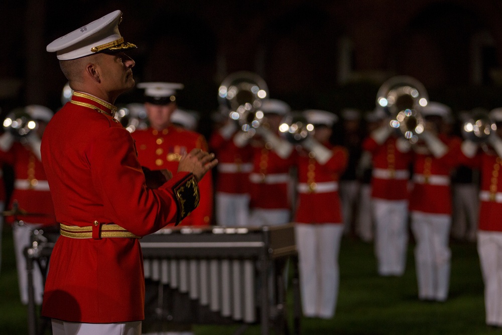 Marine Barracks Washington Evening Parade June 9, 2017