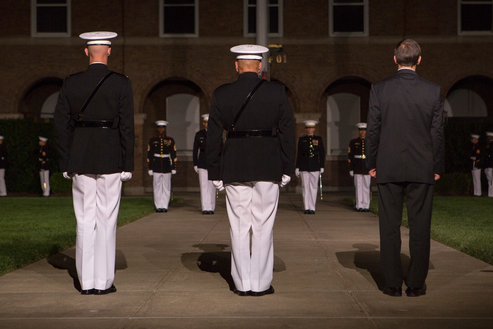 Marine Barracks Washington Evening Parade June 9, 2017