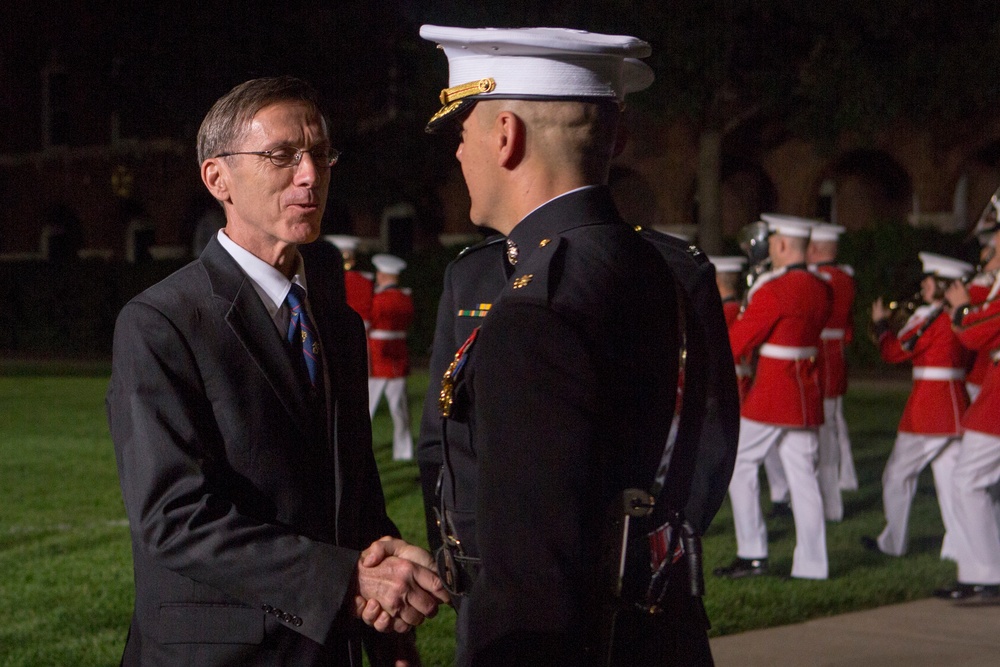 Marine Barracks Washington Evening Parade June 9, 2017