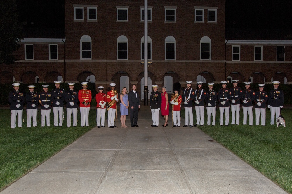 Marine Barracks Washington Evening Parade June 9, 2017