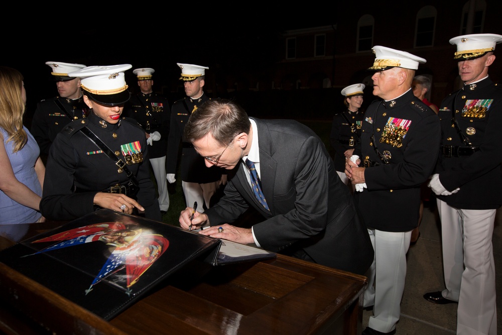 Marine Barracks Washington Evening Parade June 9, 2017