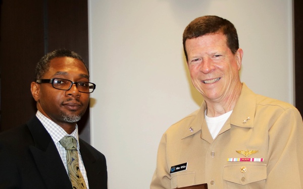 Shawn Bernard Recognized as NETC Junior Civilian of the Quarter