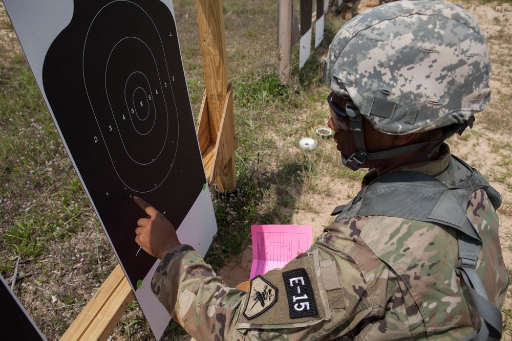 2017 U.S. Army Best Warrior Competition - Range Event