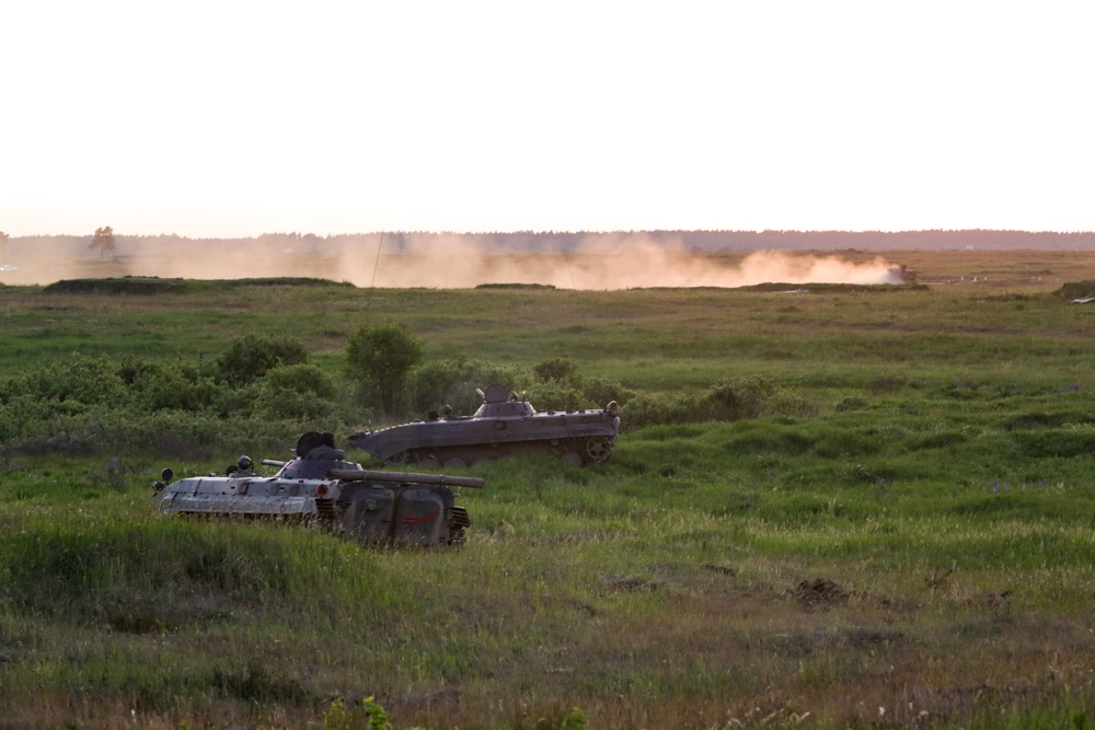 Saber Strike 2017- Field Training Exercise Day 2