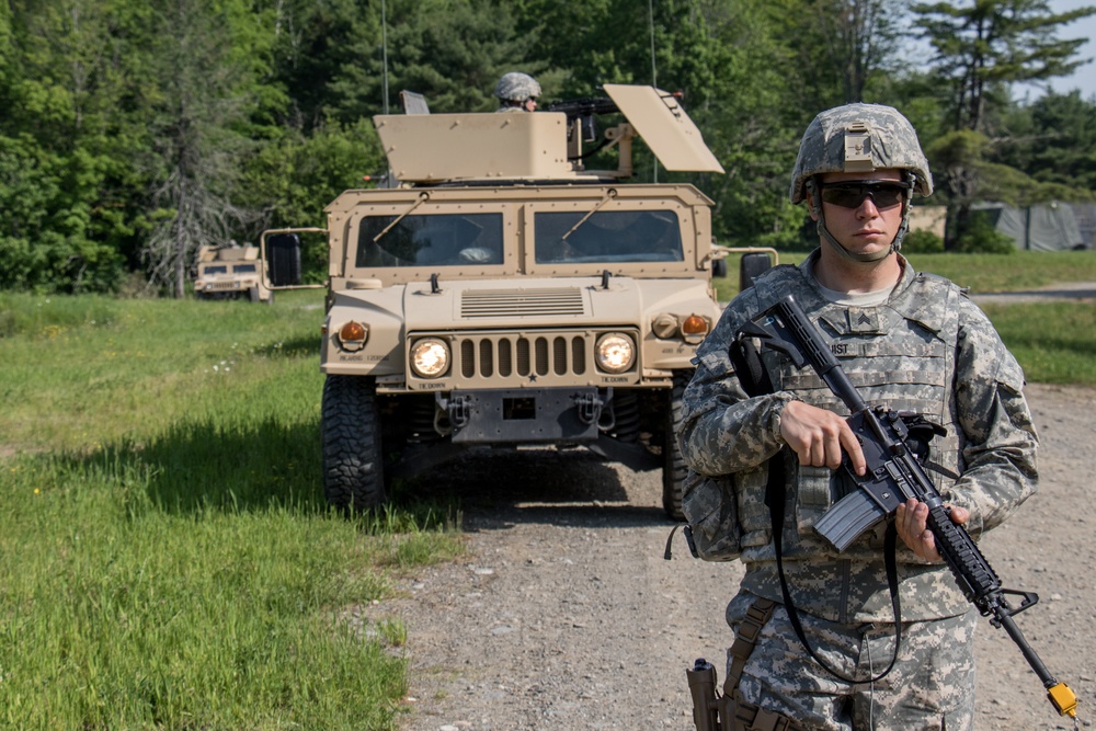 488th Military Police Company Takes Training Seriously