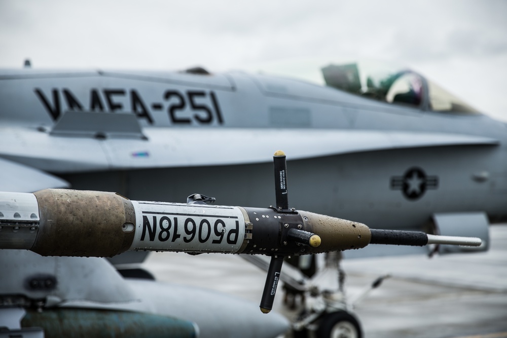 Red Flag-Alaska VMFA-251 Pre-Flight Checks