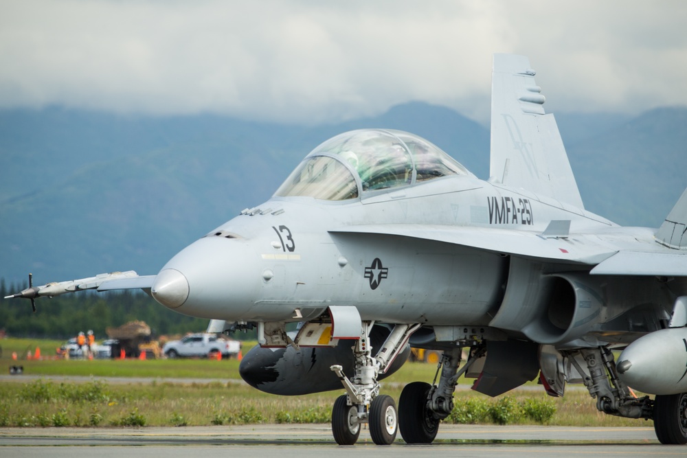 Red Flag-Alaska VMFA-251 Pre-Flight Checks