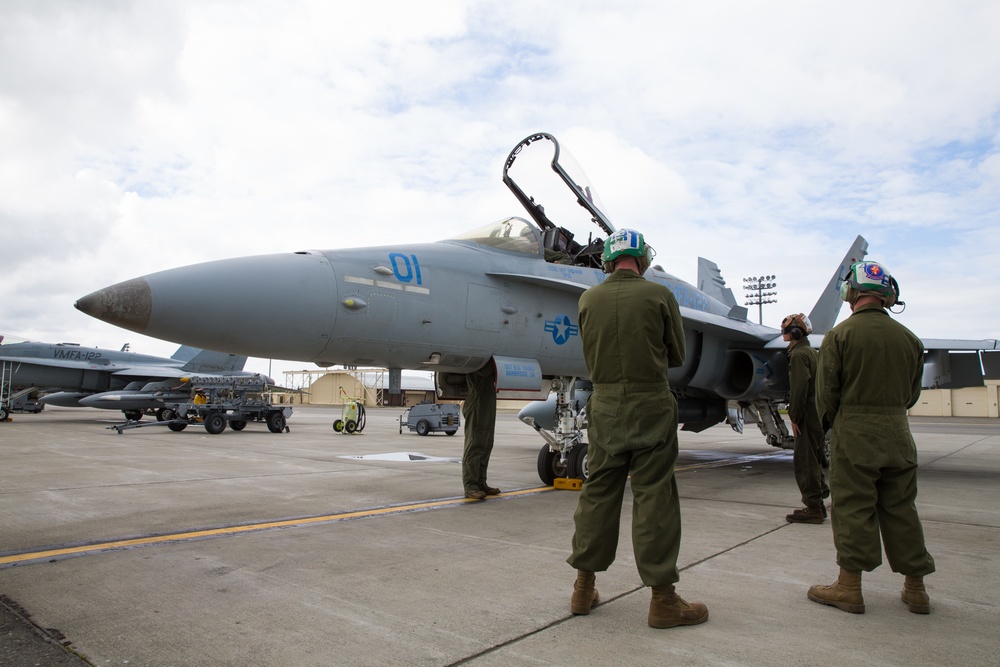 Red Flag-Alaska VMFA-251 F/A-18 Hornet Maintenance