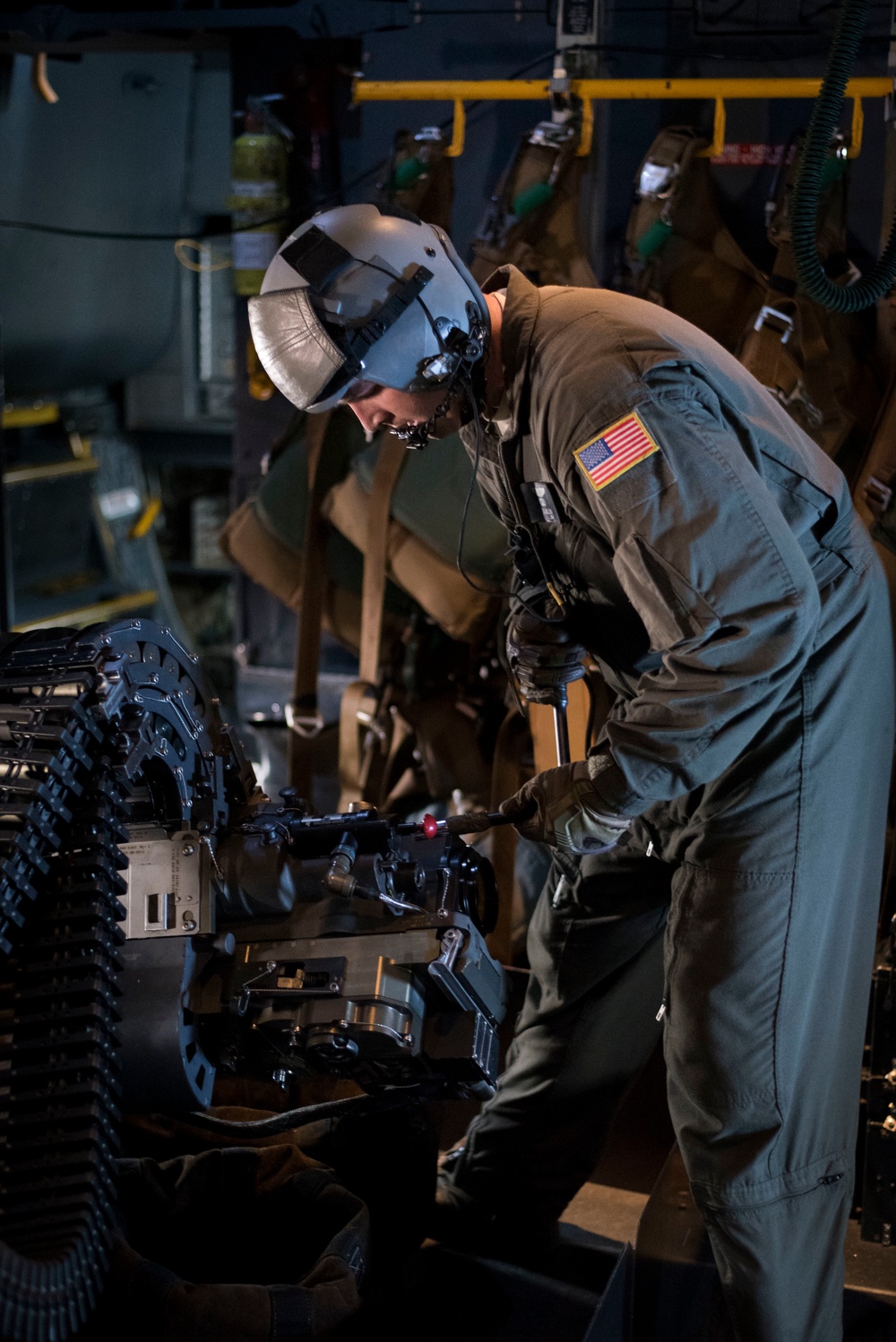 Live-fire training with an AC-130W