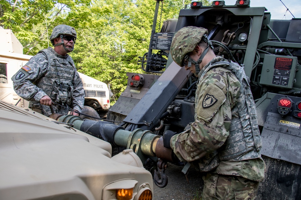 488th Military Police Company Takes Training Seriously